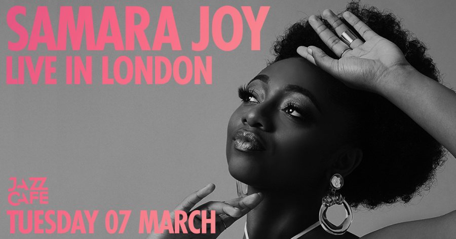 Samara Joy at Jazz Cafe on Tue 7th March 2023 Flyer