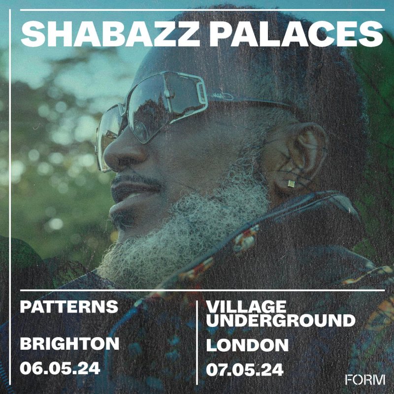 Shabazz Palaces at Village Underground on Tue 7th May 2024 Flyer