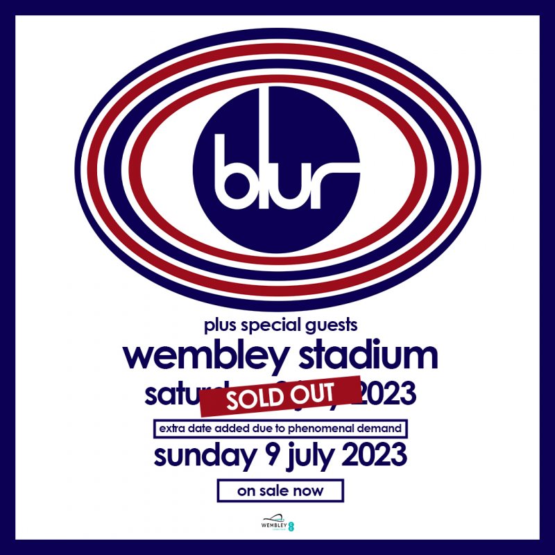 Slowthai at Wembley Stadium on Sat 8th July 2023 Flyer