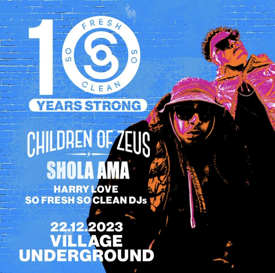 So Fresh So Clean - 10 Years Strong at Village Underground on Fri 22nd December 2023 Flyer