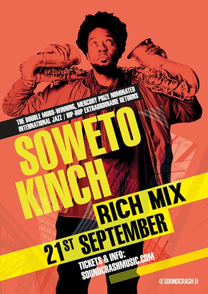 Soweto Kinch at Rich Mix on Thu 21st September 2017 Flyer