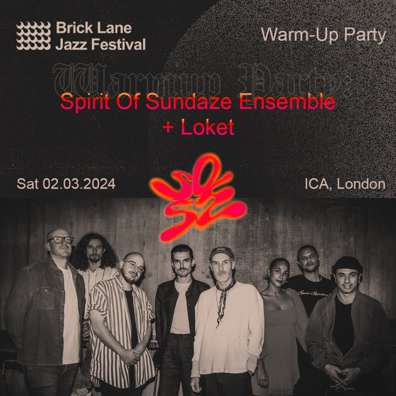 Spirit of Sundaze Ensemble at ICA on Sat 2nd March 2024 Flyer