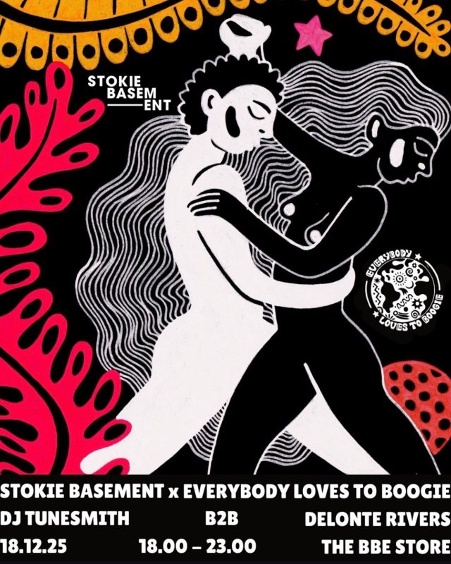 Stokie Basement x Everybody Loves to Boogie at The BBE Store on Thu 18th December 2025 Flyer