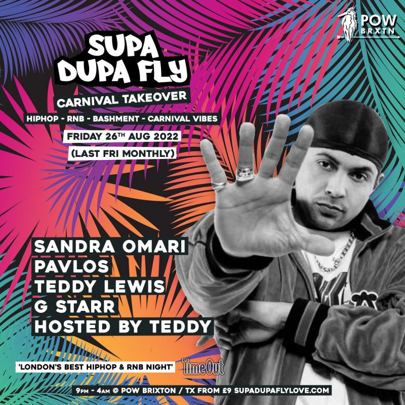 SUPA DUPA FLY (CLUB) + ROOFTOP PARTY at Prince of Wales on Fri 26th August 2022 Flyer