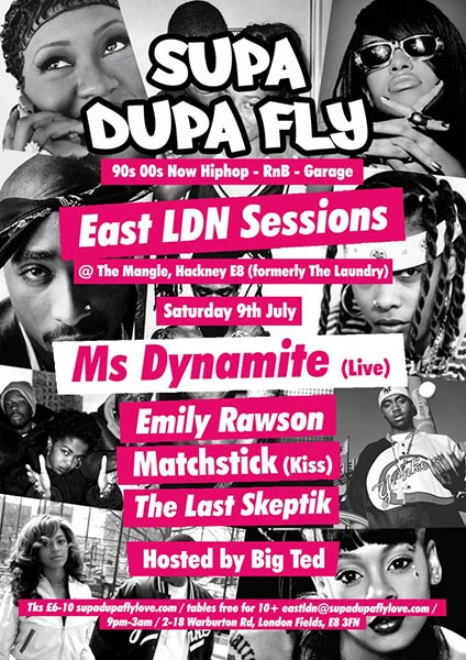 Supa Dupa Fly at The Laundry Building on Sat 9th July 2016 Flyer