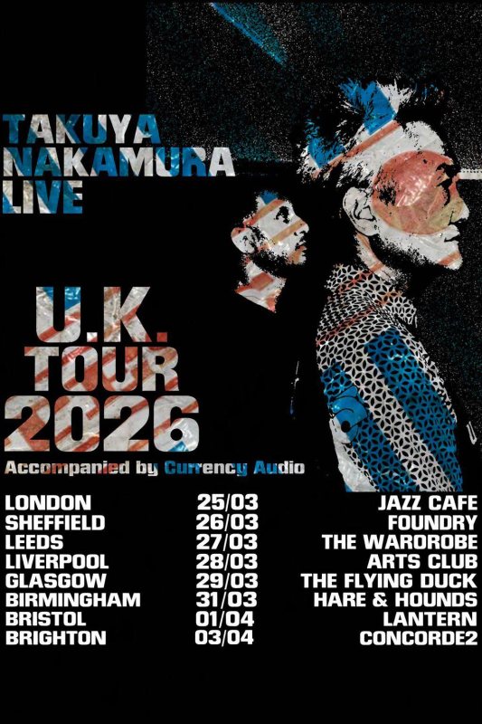Takuya Nakamura at Jazz Cafe on Wed 25th March 2026 Flyer