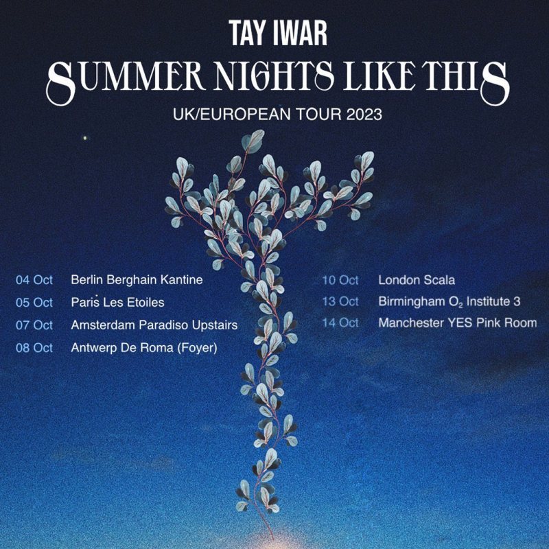 Tay Iwar at Scala on Tue 10th October 2023 Flyer