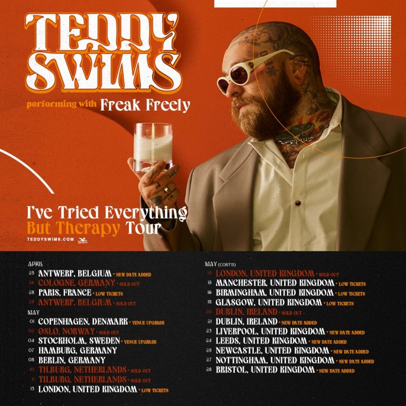 Teddy Swims at Shepherd