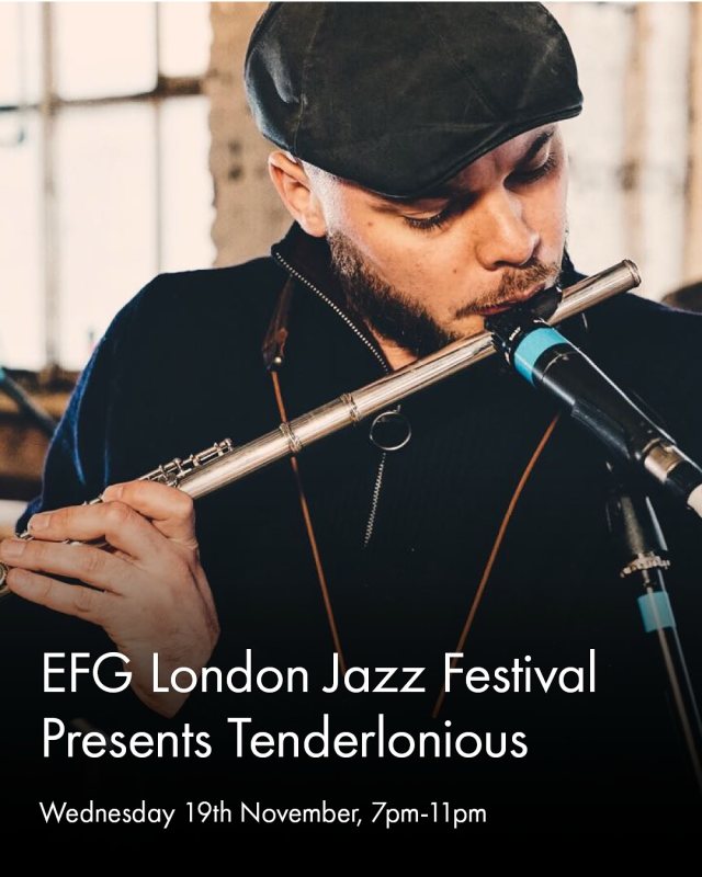 Tenderlonious at Fulham Pier on Wed 19th November 2025 Flyer
