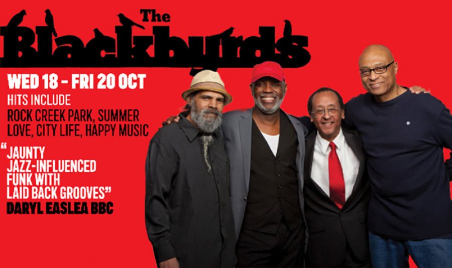 The Blackbyrds at The Boisdale Club Canary Wharf on Wed 18th October 2023 Flyer