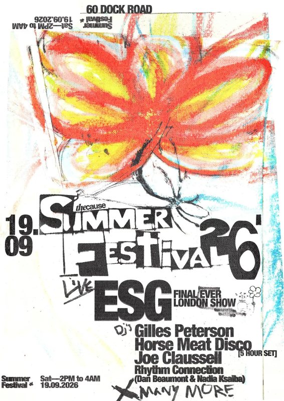 The Cause: Summer Festival at The Cause on Sat 19th September 2026 Flyer