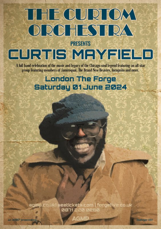 The Curtom Orchestra at The Forge on Sat 1st June 2024 Flyer