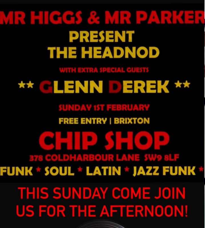 The Headnod at Chip Shop BXTN on Sun 1st February 2026 Flyer
