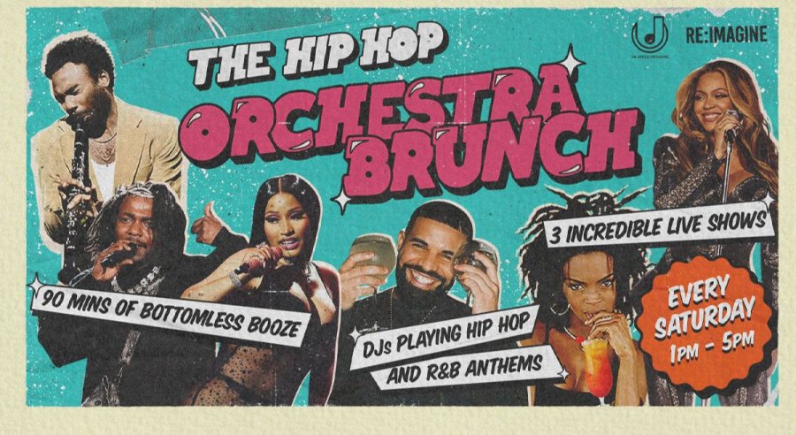 The Hip Hop Orchestra Brunch at The Blues Kitchen Shoreditch on Sat 17th February 2024 Flyer