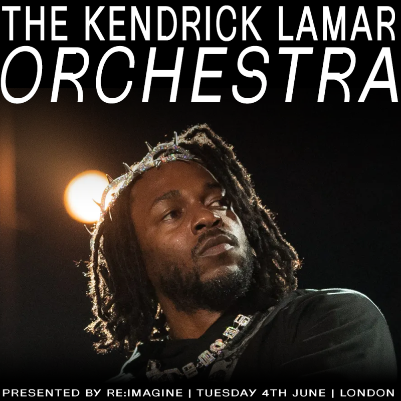 The Kendrick Lamar Orchestra at The Steelyard on Tue 4th June 2024 Flyer