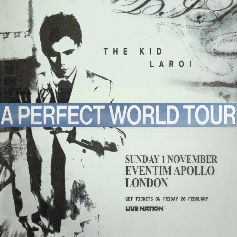 The Kid Laroi at Hammersmith Apollo on Sun 1st November 2026 Flyer