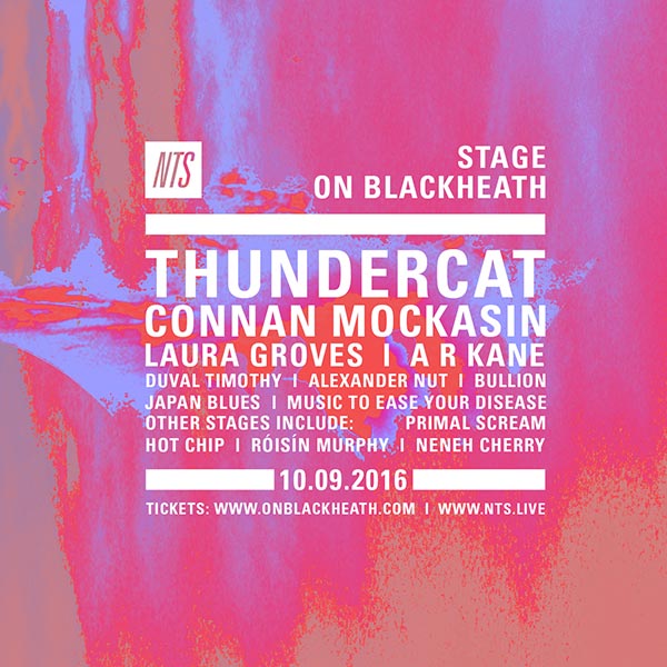Thundercat at Blackheath on Sat 10th September 2016 Flyer