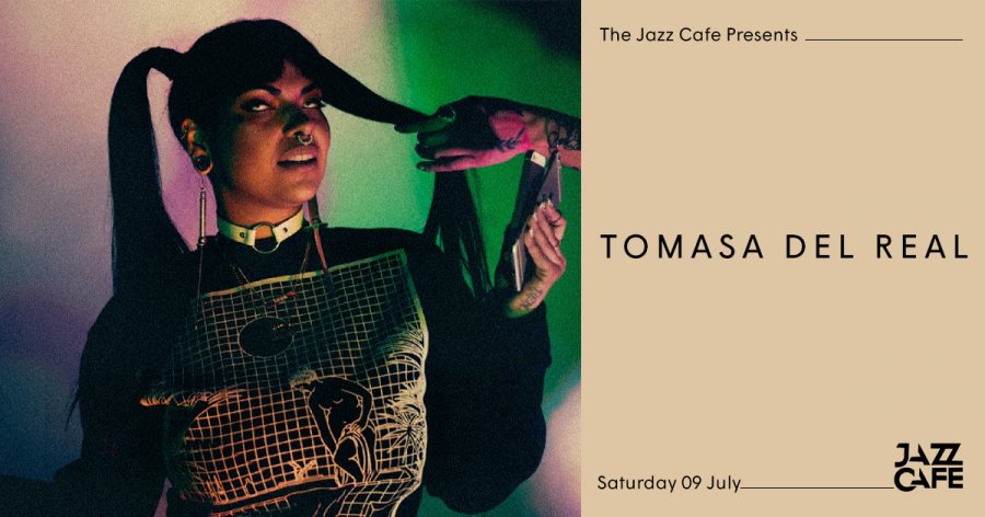 Tomasa del Real at Jazz Cafe on Sat 9th July 2022 Flyer