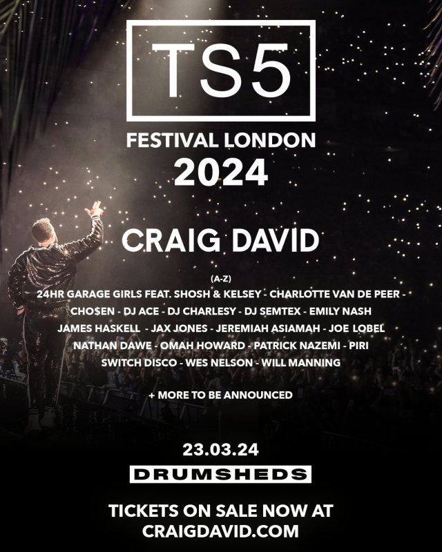 TS5 FESTIVAL LONDON at Drumsheds on Sat 23rd March 2024 Flyer