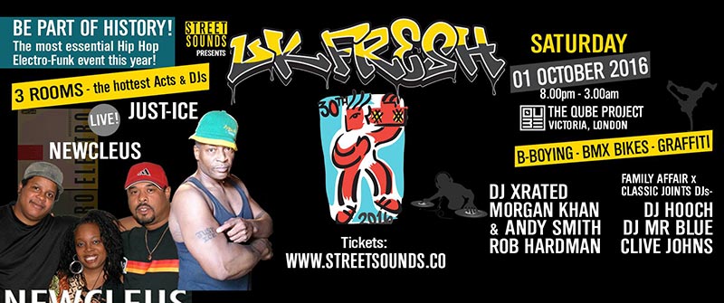 UK Fresh 2016 at The Qube Project on Sat 1st October 2016 Flyer