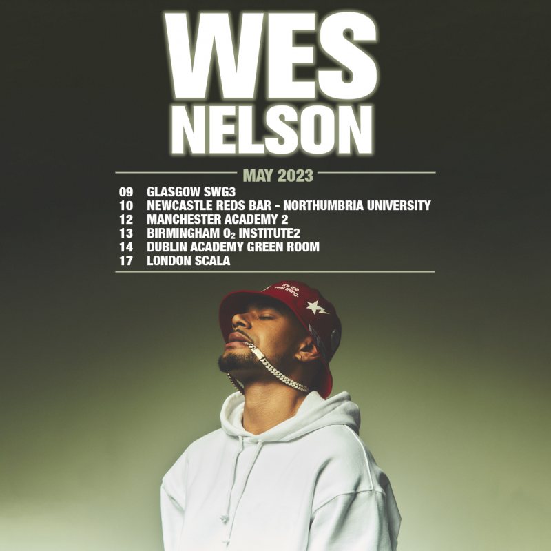 Wes Nelson at Scala on Wed 17th May 2023 Flyer