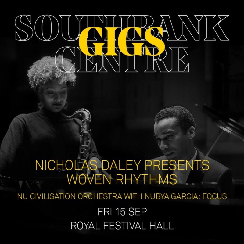 Woven Rhythms at Southbank Centre on Fri 15th September 2023 Flyer