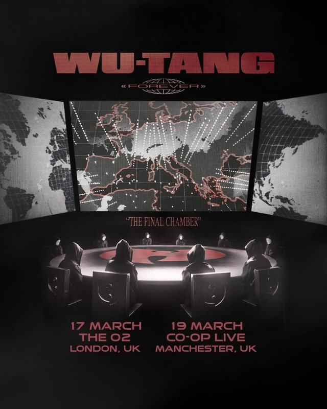 Wu-Tang Clan at The o2 on Tue 17th March 2026 Flyer