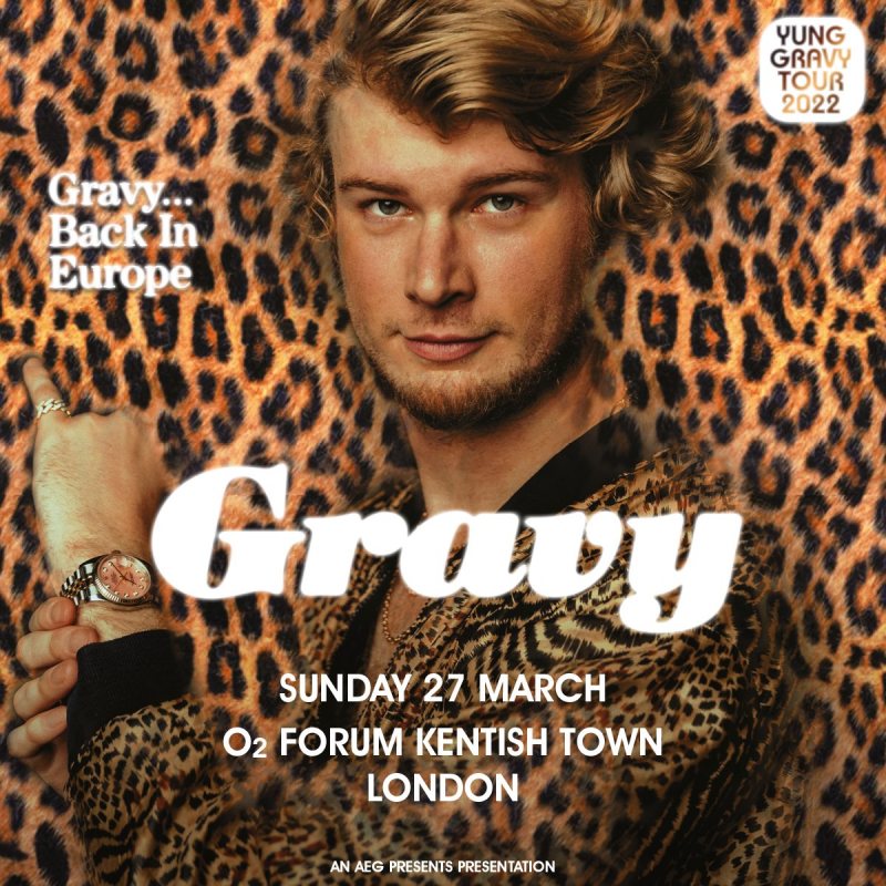 Yung Gravy at The Forum on Sun 27th March 2022 Flyer