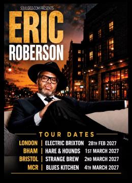 Eric Roberson at Electric Brixton on Sunday 28th February 2027