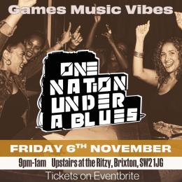 One Nation Under A Blues at The Ritzy on Friday 6th November 2026