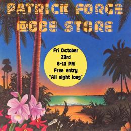 Patrick Forge at The BBE Store on Friday 23rd October 2026