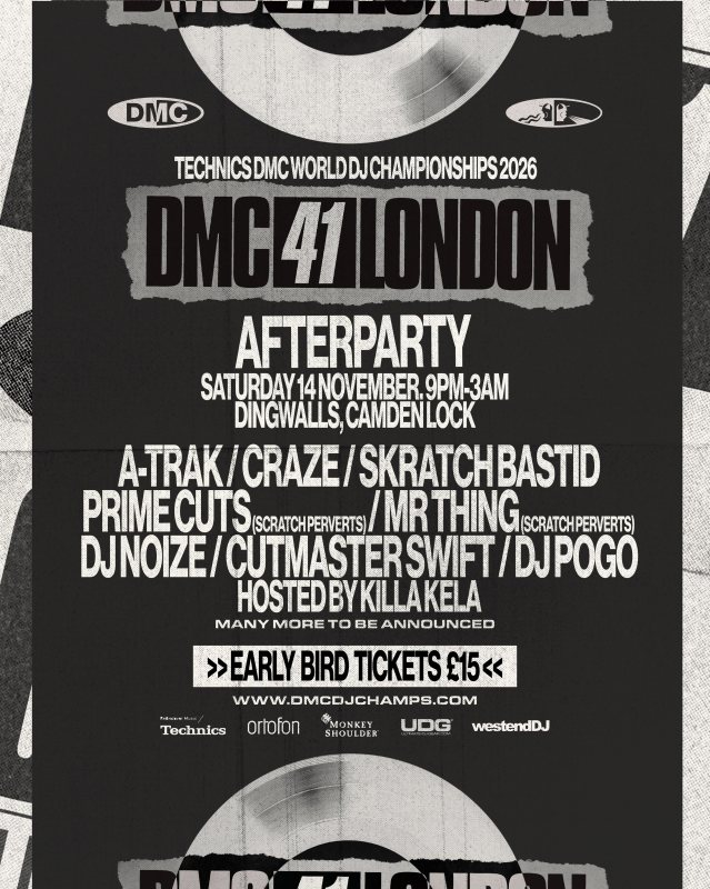 DMC 41 LONDON AFTERPARTY at Dingwalls on Sat 14th November 2026 Flyer